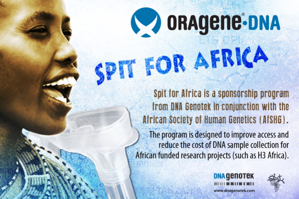 Spit for Africa, Oragene